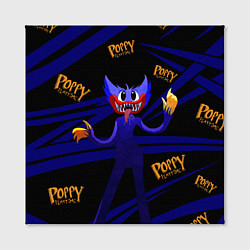 Холст квадратный Poppy Playtime Геометрия, цвет: 3D-принт — фото 2