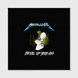 Холст квадратный Kill Em All - Metallica, цвет: 3D-принт — фото 2