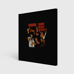 Холст квадратный Sheer Heart Attack - Queen, цвет: 3D-принт