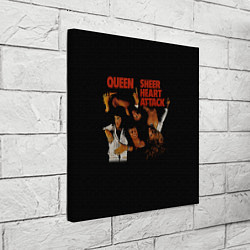 Холст квадратный Sheer Heart Attack - Queen, цвет: 3D-принт — фото 2