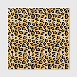 Холст квадратный Пятна Дикого Леопарда, цвет: 3D-принт — фото 2