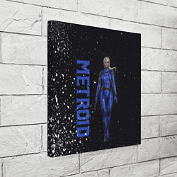 Холст квадратный Aran Metroid, цвет: 3D-принт — фото 2
