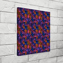 Холст квадратный Мёртвые Стильные Хипстеры, цвет: 3D-принт — фото 2