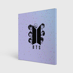 Холст квадратный Bangtan BTS, цвет: 3D-принт