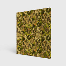 Холст квадратный Белки в дубовом лесу, цвет: 3D-принт