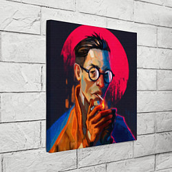 Холст квадратный Ким Куцураги, цвет: 3D-принт — фото 2