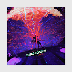 Холст квадратный Disco art, цвет: 3D-принт — фото 2