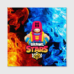 Холст квадратный BRAWL STARS GROM БРАВЛ СТАРС ГРОМ, цвет: 3D-принт — фото 2