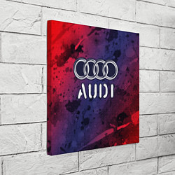 Холст квадратный AUDI Audi Краски, цвет: 3D-принт — фото 2