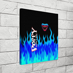 Холст квадратный Poppy Playtime - Fire, цвет: 3D-принт — фото 2
