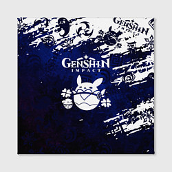 Холст квадратный Genshin Impact - Стихия, цвет: 3D-принт — фото 2