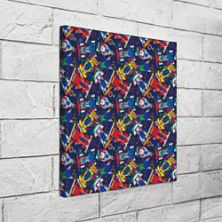 Холст квадратный Formula-1, цвет: 3D-принт — фото 2