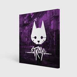 Холст квадратный Stray, цвет: 3D-принт