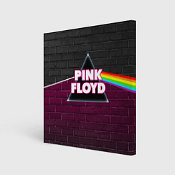 Холст квадратный PINK FLOYD ПИНК ФЛОЙД, цвет: 3D-принт