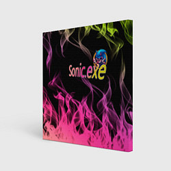 Картина квадратная Sonic Exe Супер бомба
