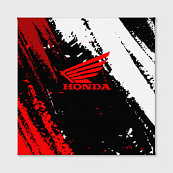 Холст квадратный Honda Logo Auto, цвет: 3D-принт — фото 2