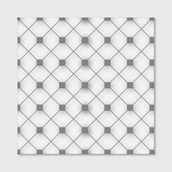 Холст квадратный Геометрия квадрат, цвет: 3D-принт — фото 2
