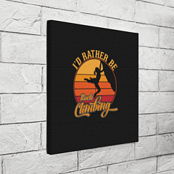 Холст квадратный Покорение Вершины, цвет: 3D-принт — фото 2