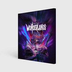 Холст квадратный Monster Tiny Tinas Wonderlands, цвет: 3D-принт