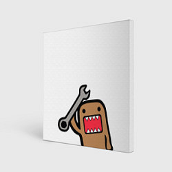 Картина квадратная Domo-Kun с инструментом