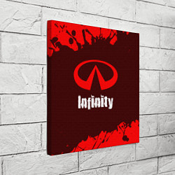 Холст квадратный INFINITI Infinity Краска, цвет: 3D-принт — фото 2