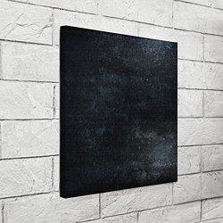 Холст квадратный Темная текстура, цвет: 3D-принт — фото 2
