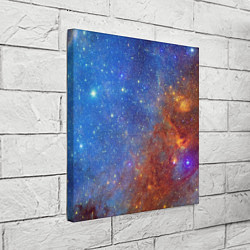 Холст квадратный Яркая вселенная, цвет: 3D-принт — фото 2