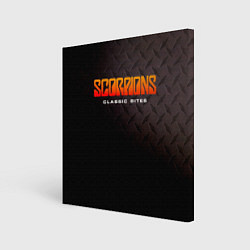 Холст квадратный Classic Bites - Scorpions, цвет: 3D-принт