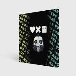 Холст квадратный Love, Death and Robots Pattern, цвет: 3D-принт