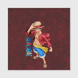 Холст квадратный Луффи- One Piece или Большой куш, цвет: 3D-принт — фото 2