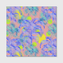 Холст квадратный Пальмы и Солнце Летом На Море, цвет: 3D-принт — фото 2