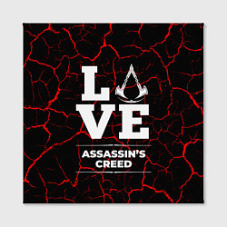 Холст квадратный Assassins Creed Love Классика, цвет: 3D-принт — фото 2