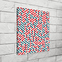 Холст квадратный Изометрический Лабиринт, цвет: 3D-принт — фото 2