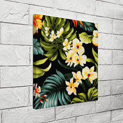Холст квадратный Vanguard floral composition Summer, цвет: 3D-принт — фото 2