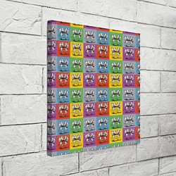 Холст квадратный Игра Сuphead, цвет: 3D-принт — фото 2