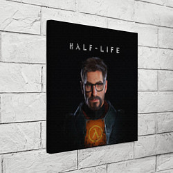 Холст квадратный Half life - Gordon Freeman, цвет: 3D-принт — фото 2