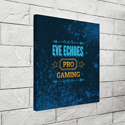 Холст квадратный Игра EVE Echoes: pro gaming, цвет: 3D-принт — фото 2