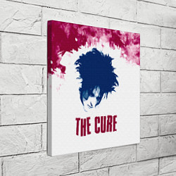 Холст квадратный Роберт Смит The Cure, цвет: 3D-принт — фото 2
