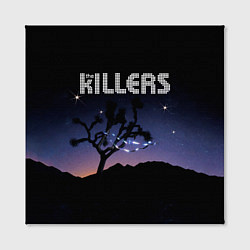 Холст квадратный Dont Waste Your Wishes - The Killers, цвет: 3D-принт — фото 2