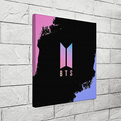 Холст квадратный BTS Blue And Pink, цвет: 3D-принт — фото 2