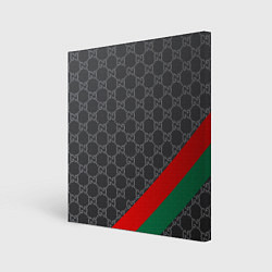 Холст квадратный В стиле gucci, цвет: 3D-принт