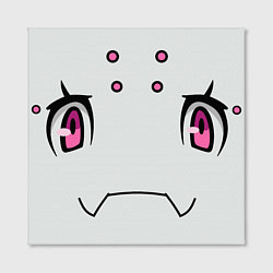 Холст квадратный Паучок Кумоко, цвет: 3D-принт — фото 2