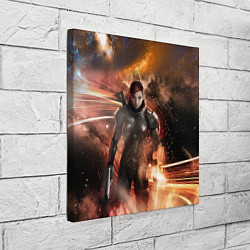 Холст квадратный Mass Effect N7 - Jane Shepard, цвет: 3D-принт — фото 2
