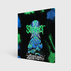 Холст квадратный Slipknot monster, цвет: 3D-принт