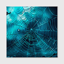 Холст квадратный Halloween паутина, цвет: 3D-принт — фото 2
