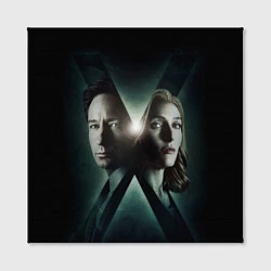 Холст квадратный X - Files, цвет: 3D-принт — фото 2