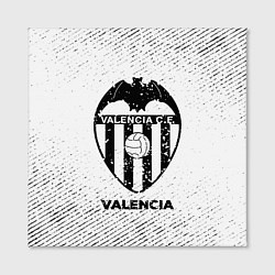 Холст квадратный Valencia с потертостями на светлом фоне, цвет: 3D-принт — фото 2