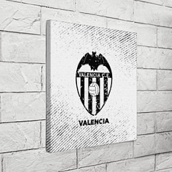Холст квадратный Valencia с потертостями на светлом фоне, цвет: 3D-принт — фото 2