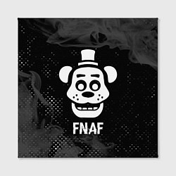 Холст квадратный FNAF glitch на темном фоне, цвет: 3D-принт — фото 2