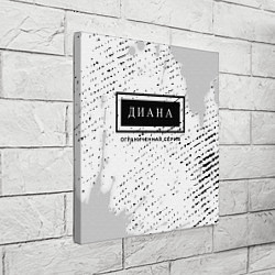 Холст квадратный Диана: ограниченная серия, цвет: 3D-принт — фото 2